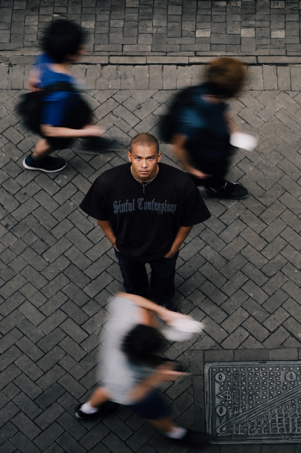 Born a sinner tee